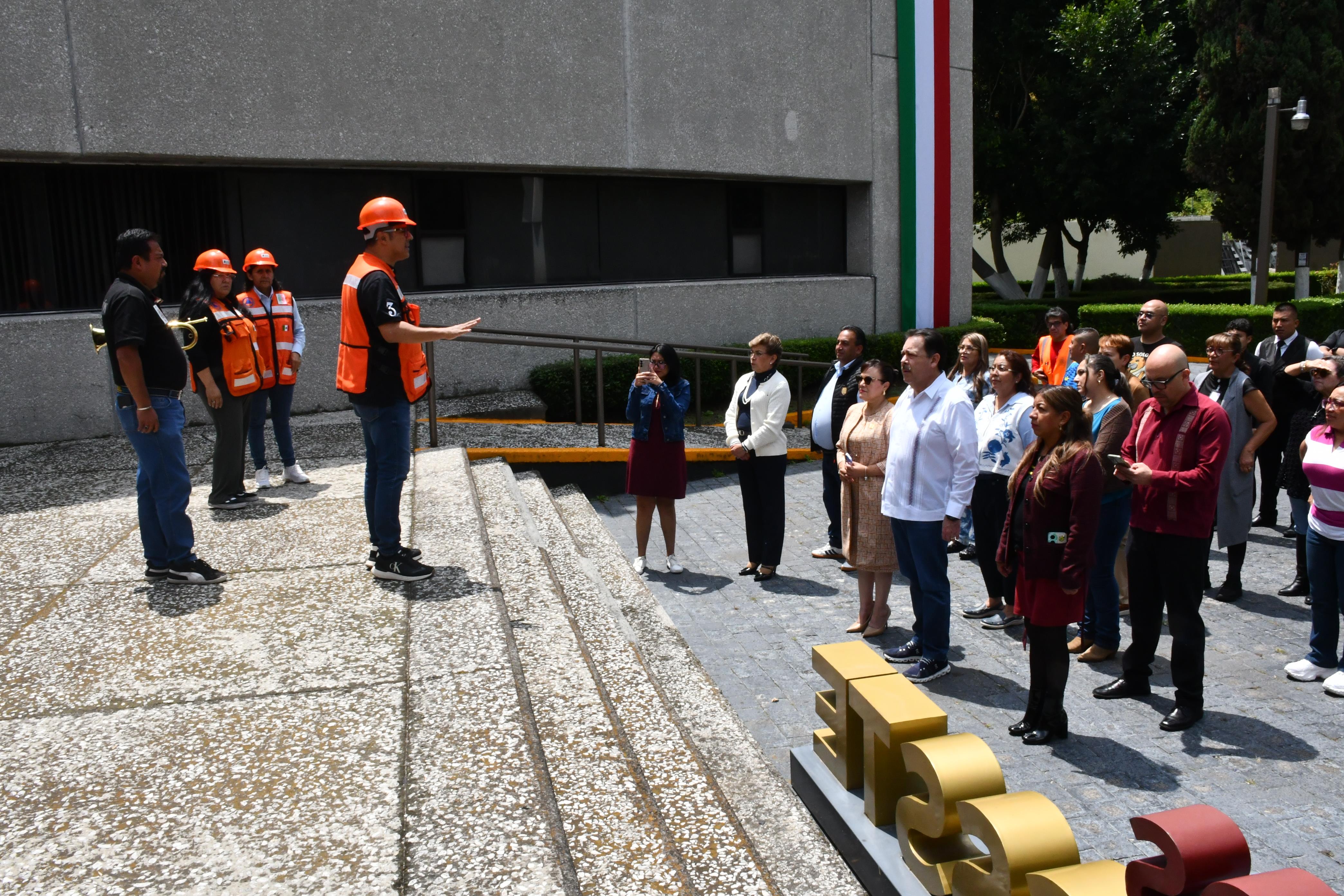 2do. Simulacro Nacional Sede SNTISSSTE